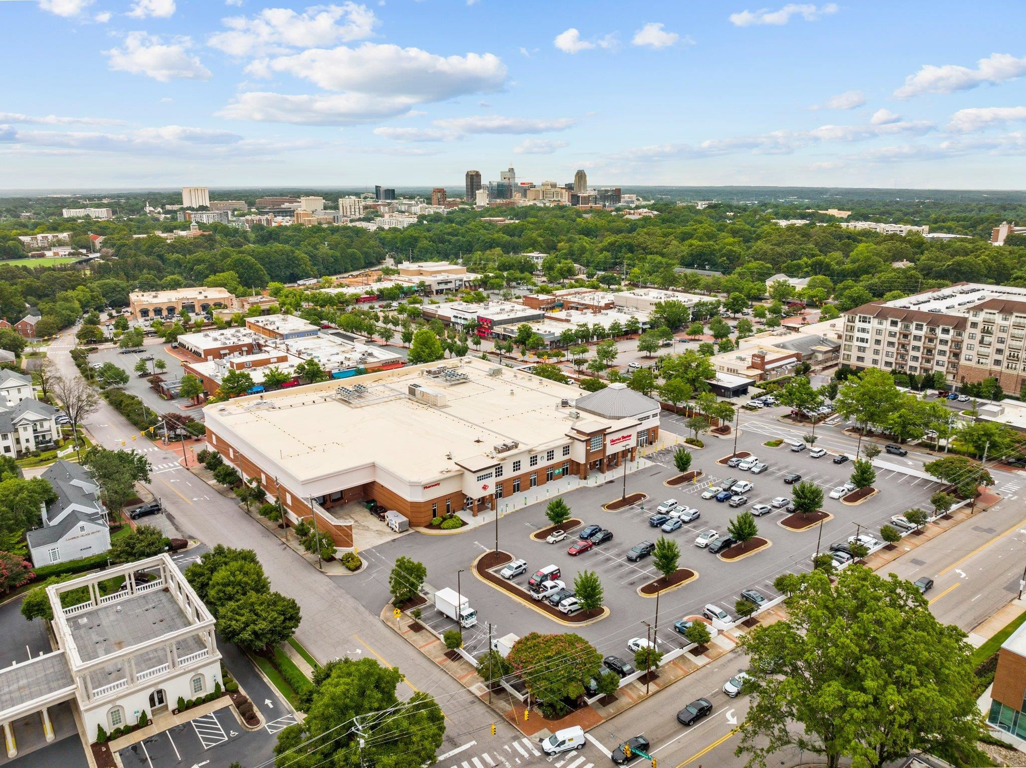 29 Enterprise Street, Unit 300 Raleigh, NC 27607 - Photo 6 of 17 an aerial view of residential houses with outdoor space