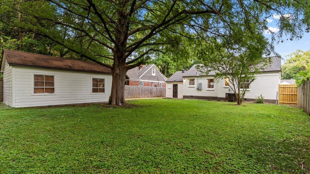 1075 Railton Road Memphis, TN 38111 - Photo 21 of 25 a view of a house with backyard and garden