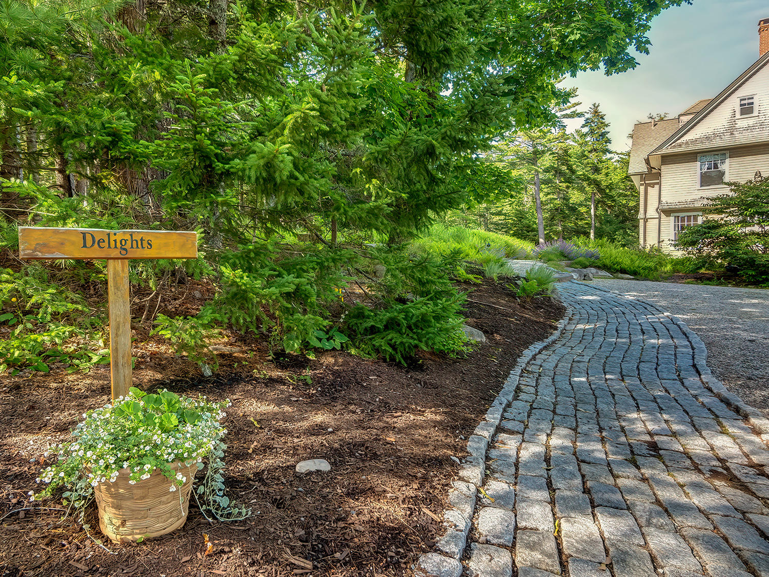 19 Delights Road Northeast Harbor, ME 04662 - Photo 3 of 61 Stone Entrance Path