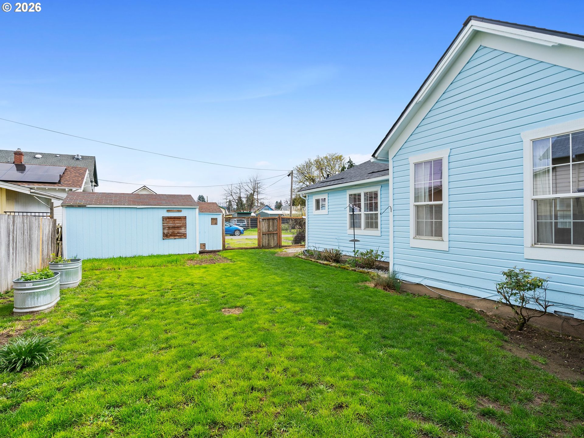 204 South Main Street Newberg, OR 97132 - Photo 21 of 28 a view of a house with backyard