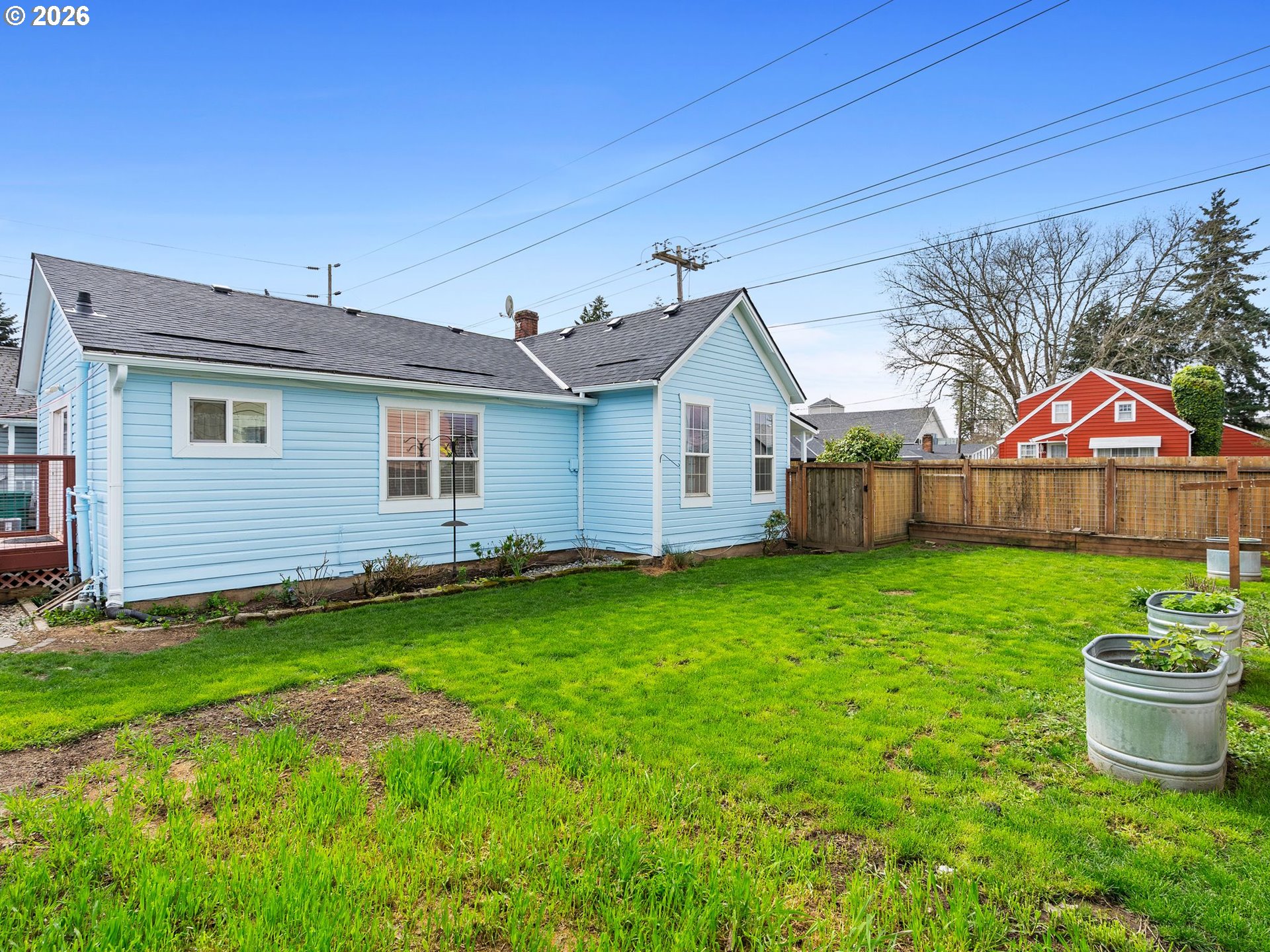 204 South Main Street Newberg, OR 97132 - Photo 22 of 28 a view of a house with a backyard