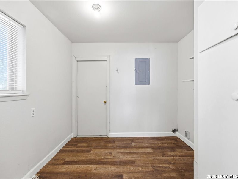 134 Robinhood Kenedy, TX 78119 - Photo 22 of 26 a view of room with window and hardwood floor