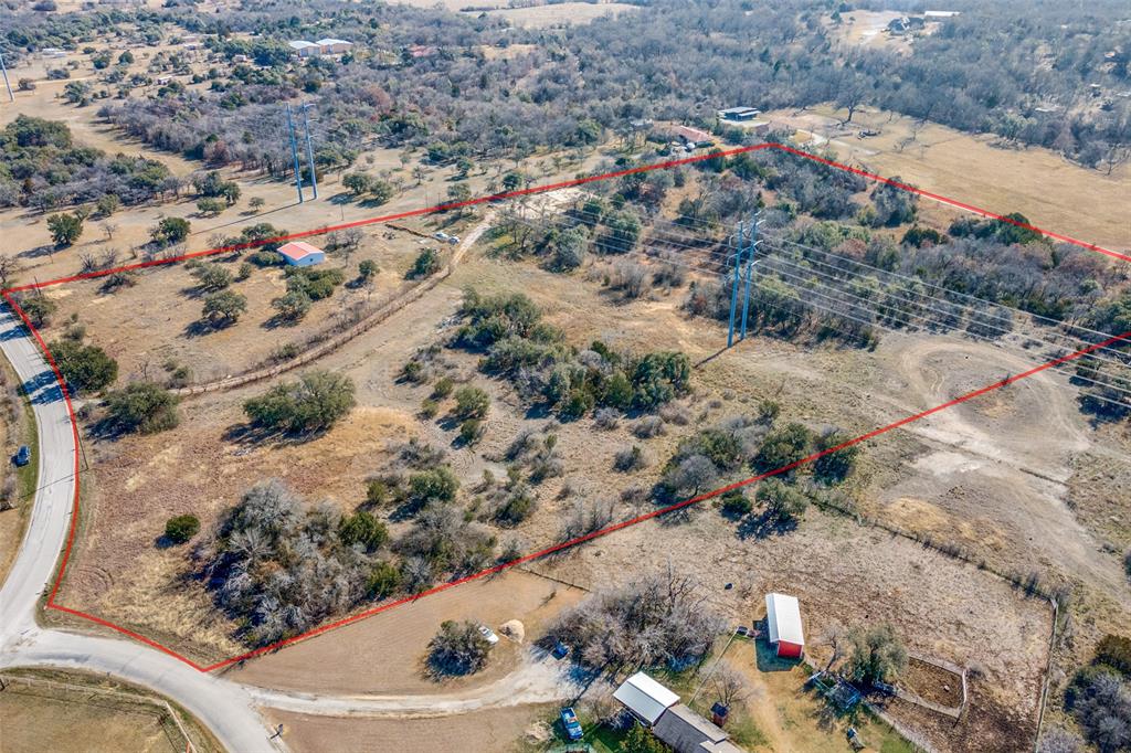1600 Flat Rock Road Azle, TX 76020 - Photo 5 of 5 an aerial view of a house with a yard
