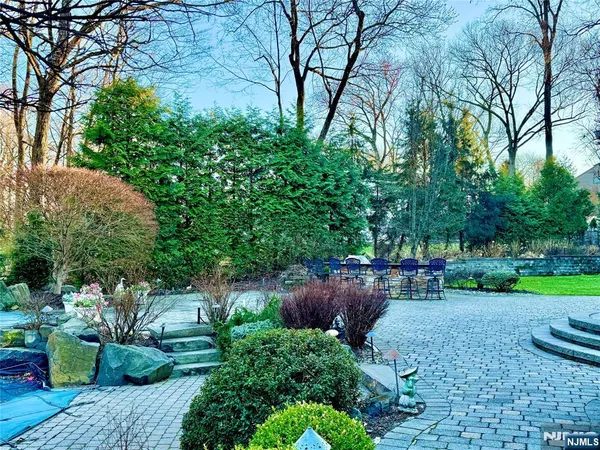 a view of balcony with furniture