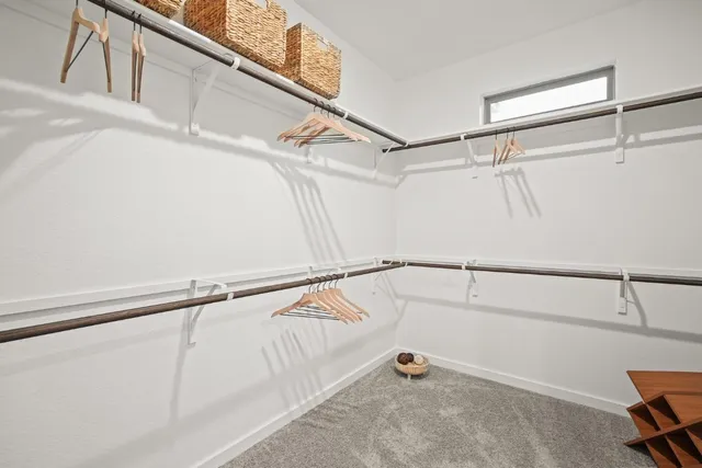 a view of walk in closet