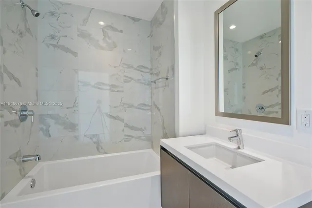 a large building with a city view