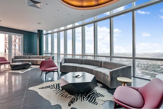 a view of outdoor space with seating