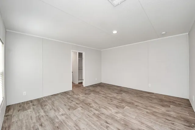 wooden floor in a room