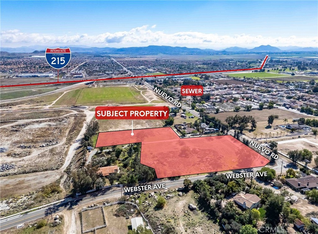 24000 Nuevo Road Perris, CA 92570 - Photo 3 of 7 a view of a city with an ocean