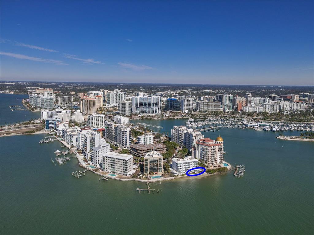 400 Golden Gate Point, Unit 11 Sarasota, FL 34236 - Photo 39 of 42 a view of a water with an ocean view