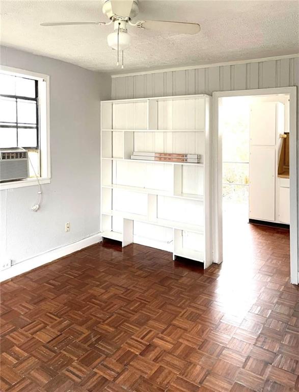 a view of an empty room with window