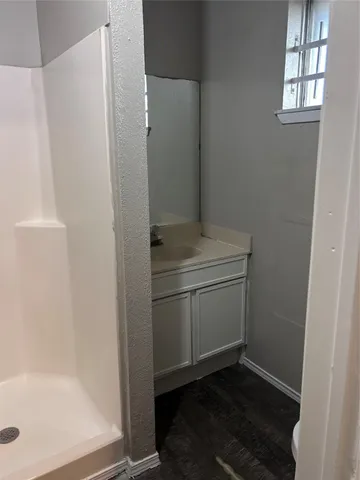 a room with storage and utility