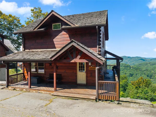 a house with a outdoor space