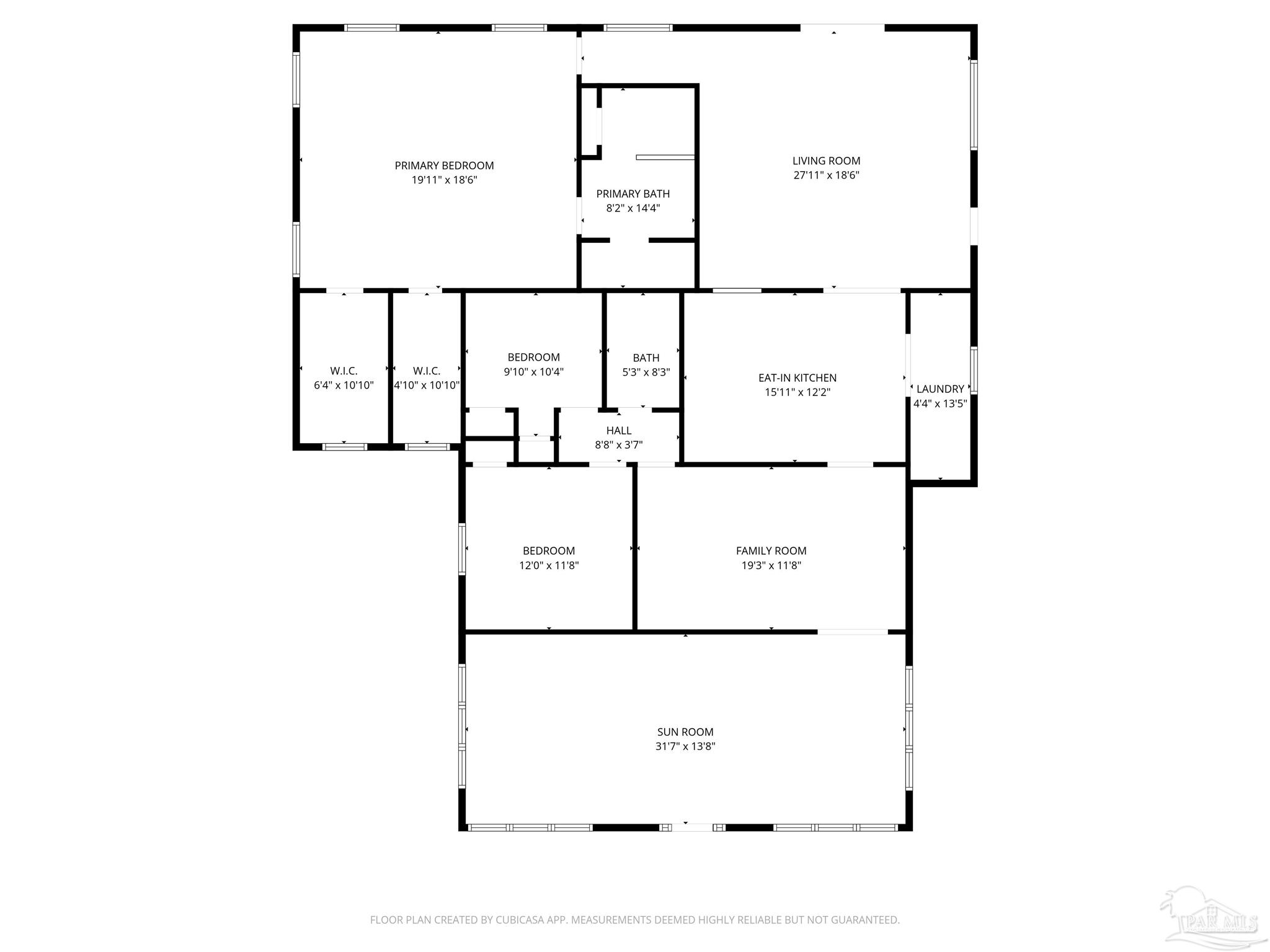 3319 Bob Tolbert Road Navarre, FL 32566 - Photo 27 of 51 a picture of a floor plan