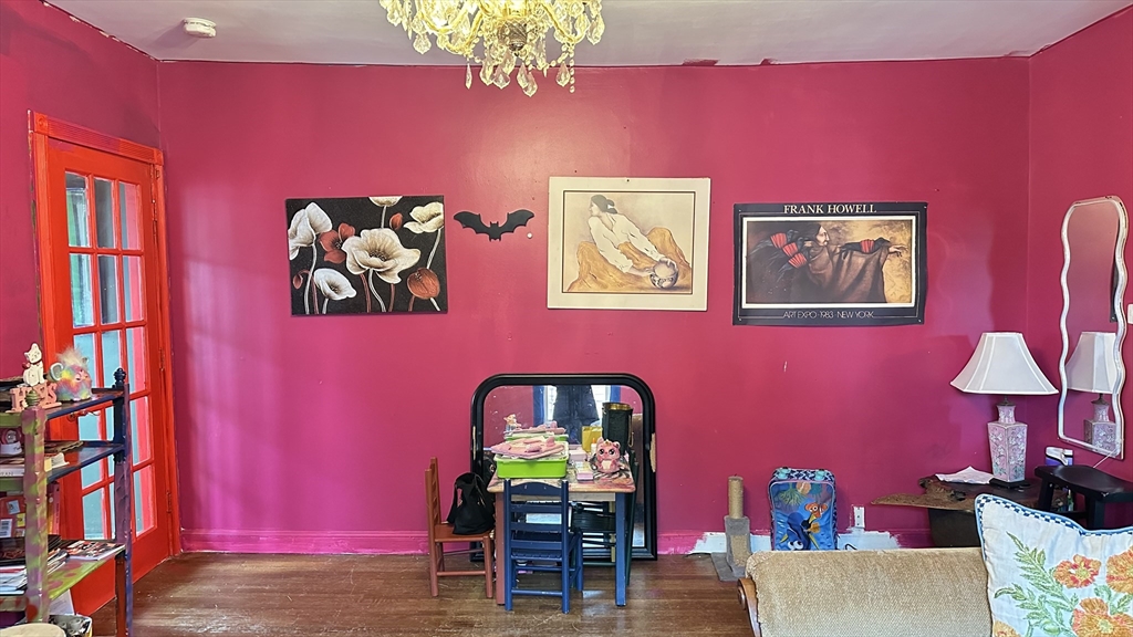 46-48 Buckley Street Quincy, MA 02169 - Photo 29 of 42 a view of a dining room with furniture and chandelier