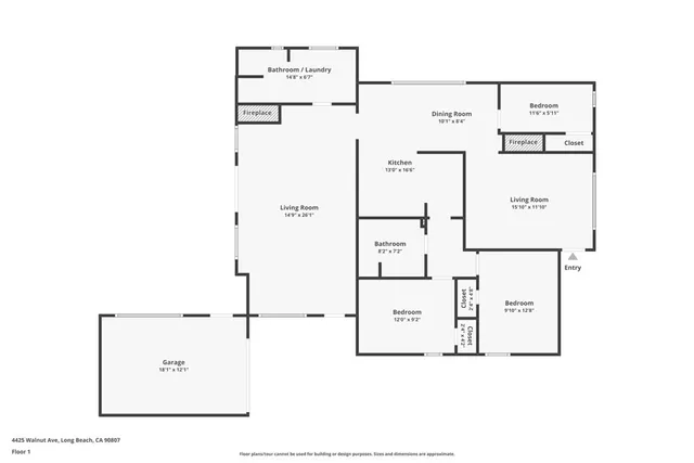 $1,099,000 | 4425 Walnut Avenue, Long Beach, CA 90807