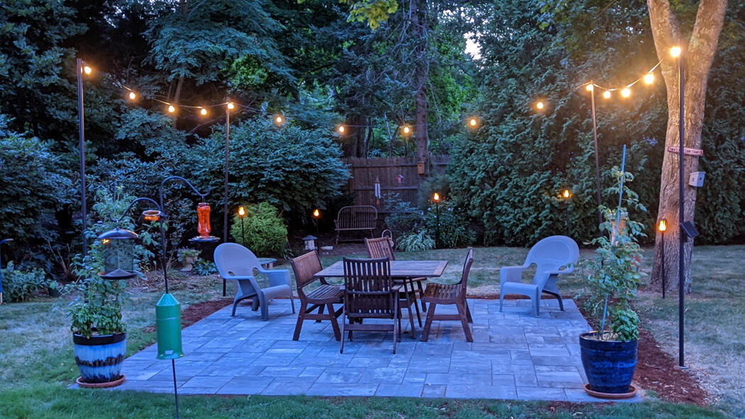 78 Cotuit Road Sandwich, MA 02563 - Photo 41 of 68 78 Cotuit Evening Patio
