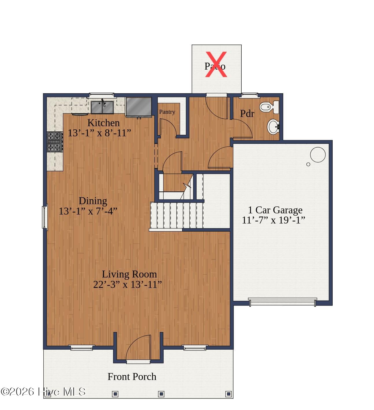 505 Bartley Street Carthage, NC 28327 - Photo 14 of 16 BC 2 First Floor