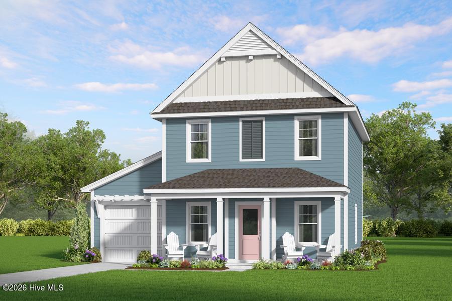 505 Bartley Street Carthage, NC 28327 - Photo 16 of 16 Alsace Lot 2 Rendering