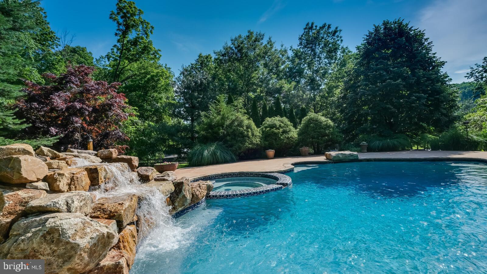4812 Church Road Doylestown, PA 18902 - Photo 61 of 67 A relaxing waterfall
