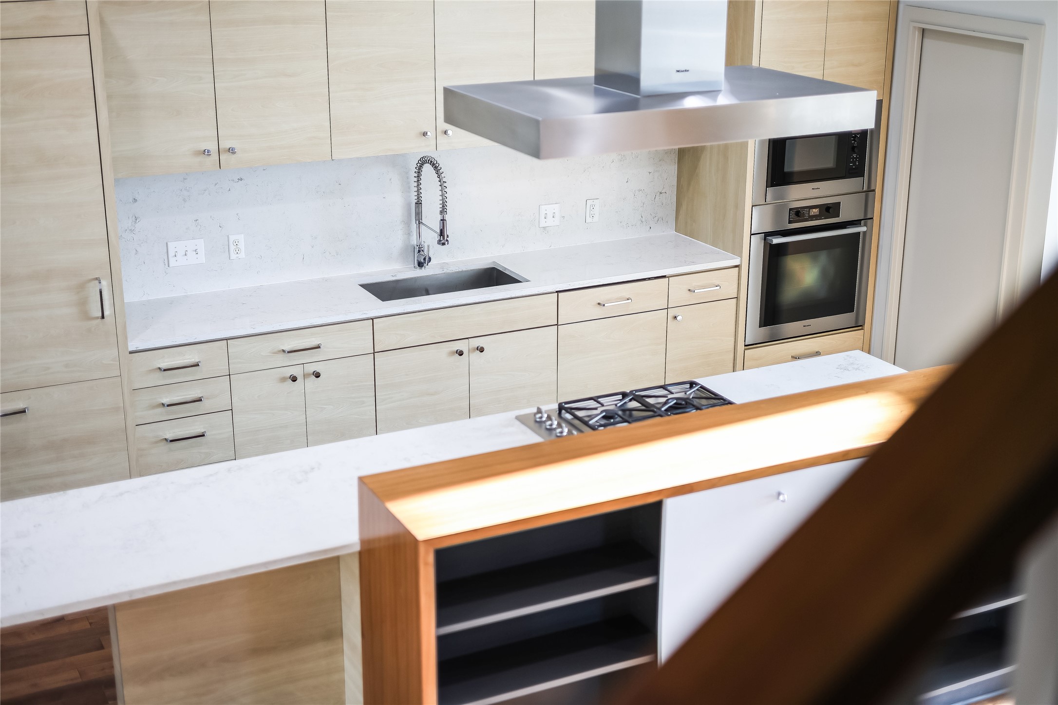 3507 Harmon Avenue Austin, TX 78705 - Photo 17 of 36 a kitchen with cabinets and stainless steel appliances