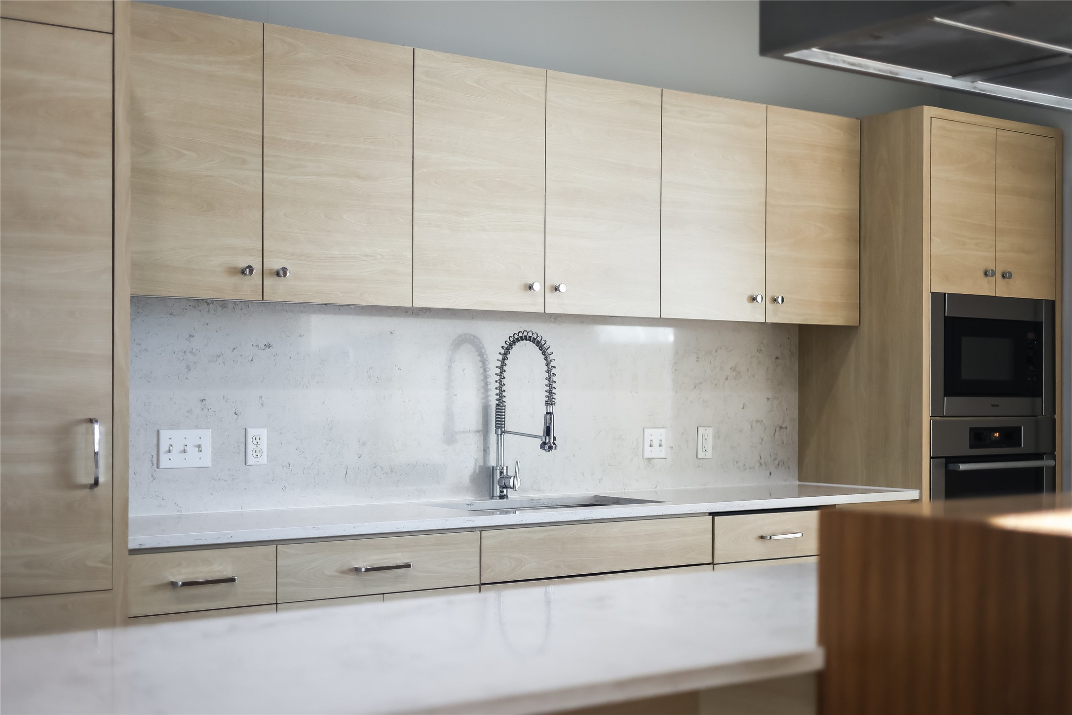 3507 Harmon Avenue Austin, TX 78705 - Photo 10 of 36 a kitchen with stainless steel appliances granite countertop white cabinets and a sink