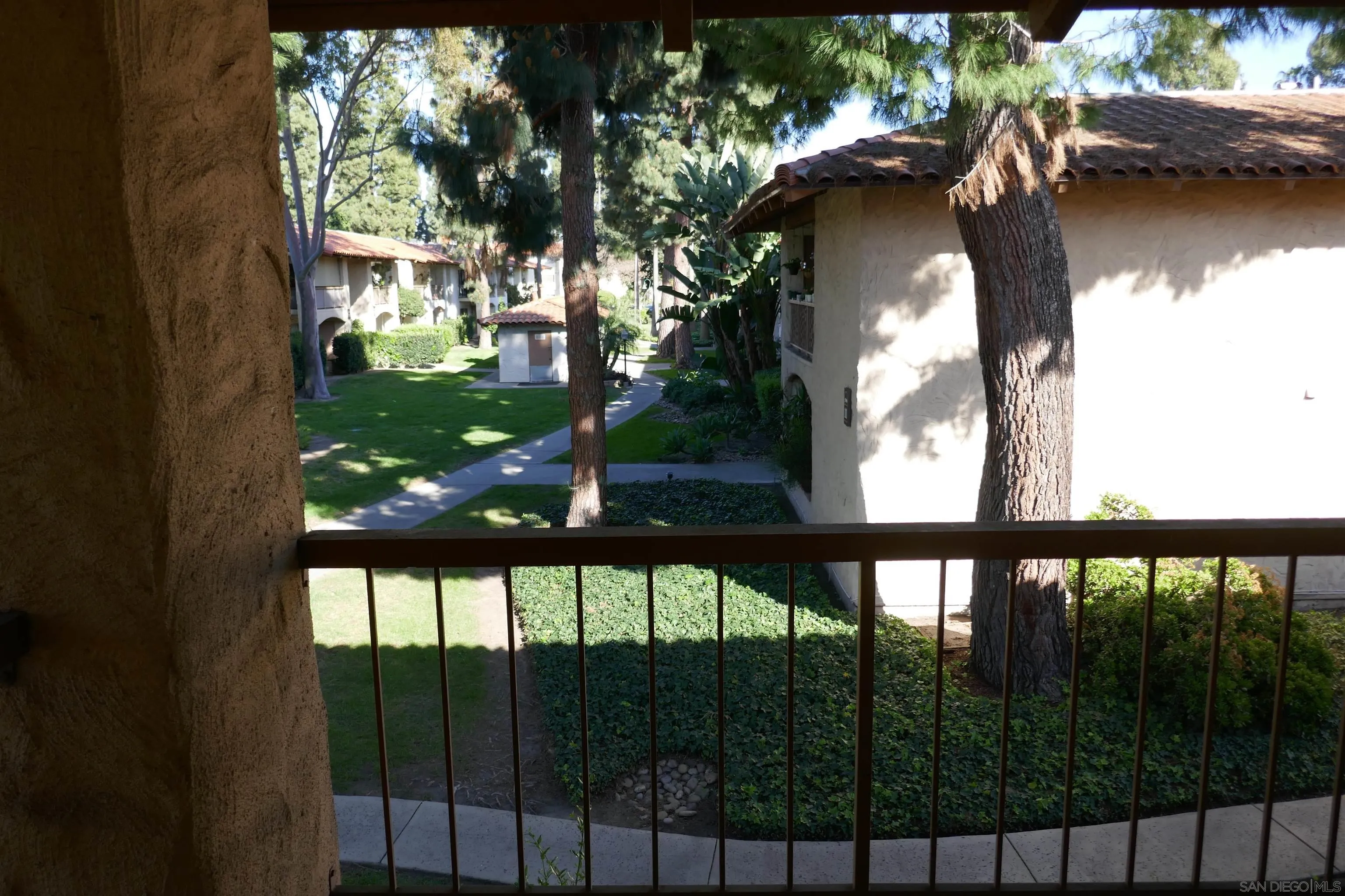 5989 Rancho Mission Road, Unit 201 San Diego, CA 92108 - Photo 8 of 14 a view of a porch