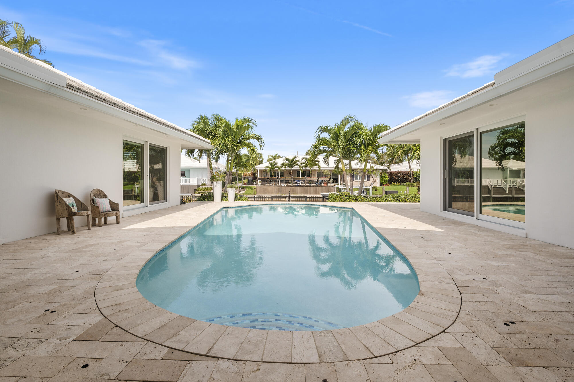 943 Pepperridge Terrace Boca Raton, FL 33486 - Photo 44 of 85 Bell Shaped Salt Water Heated Pool