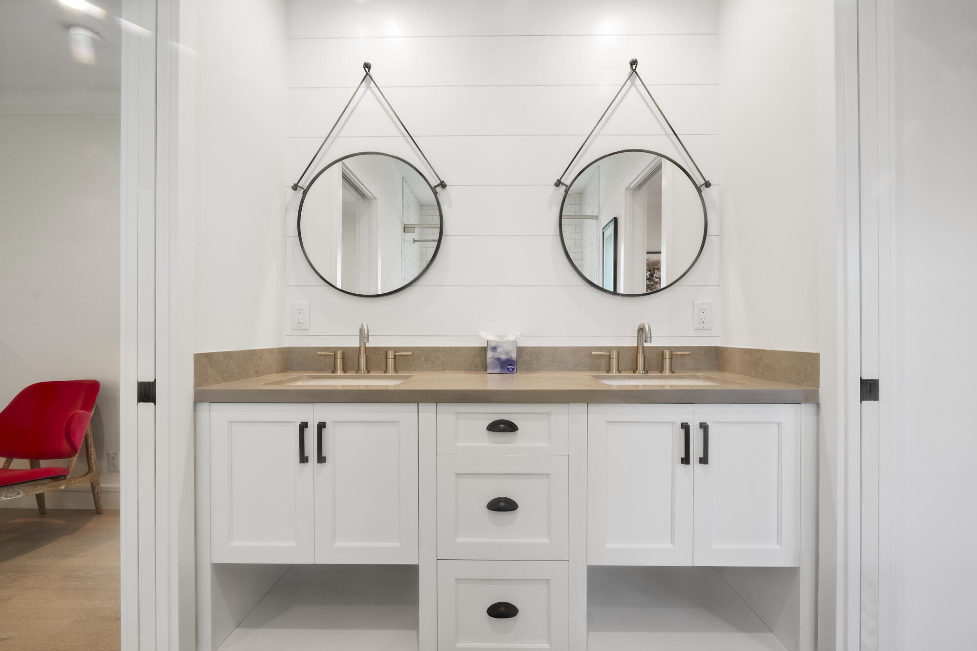 943 Pepperridge Terrace Boca Raton, FL 33486 - Photo 51 of 85 Jack-n-Jill Double Sink Vanity