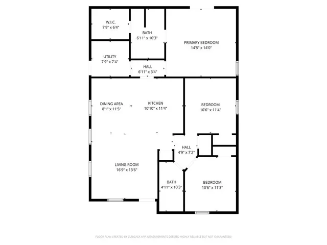 a picture of a bench in front of a door