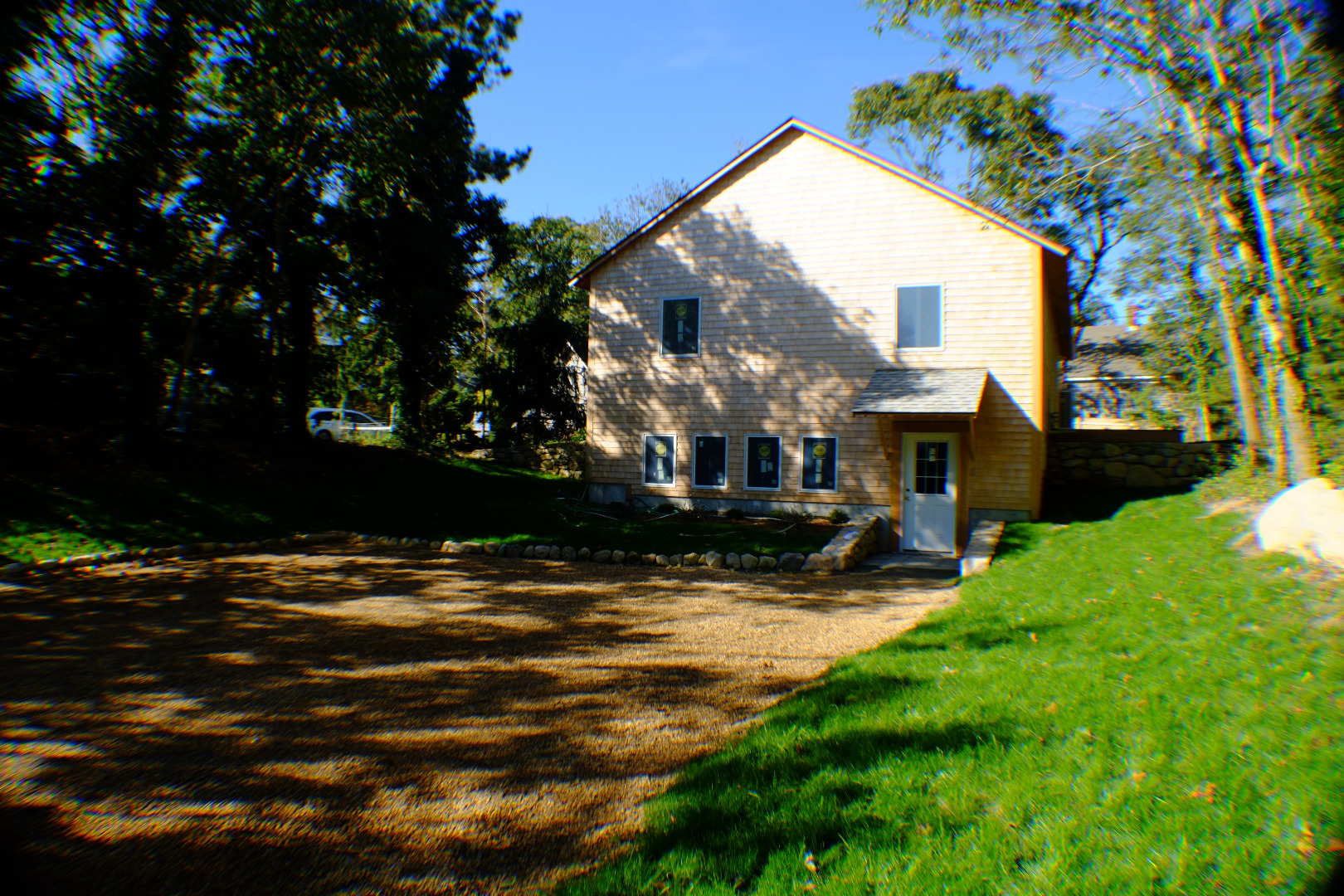 6 Cook Road Vineyard Haven, MA 02568 - Photo 4 of 15 rear driveway
