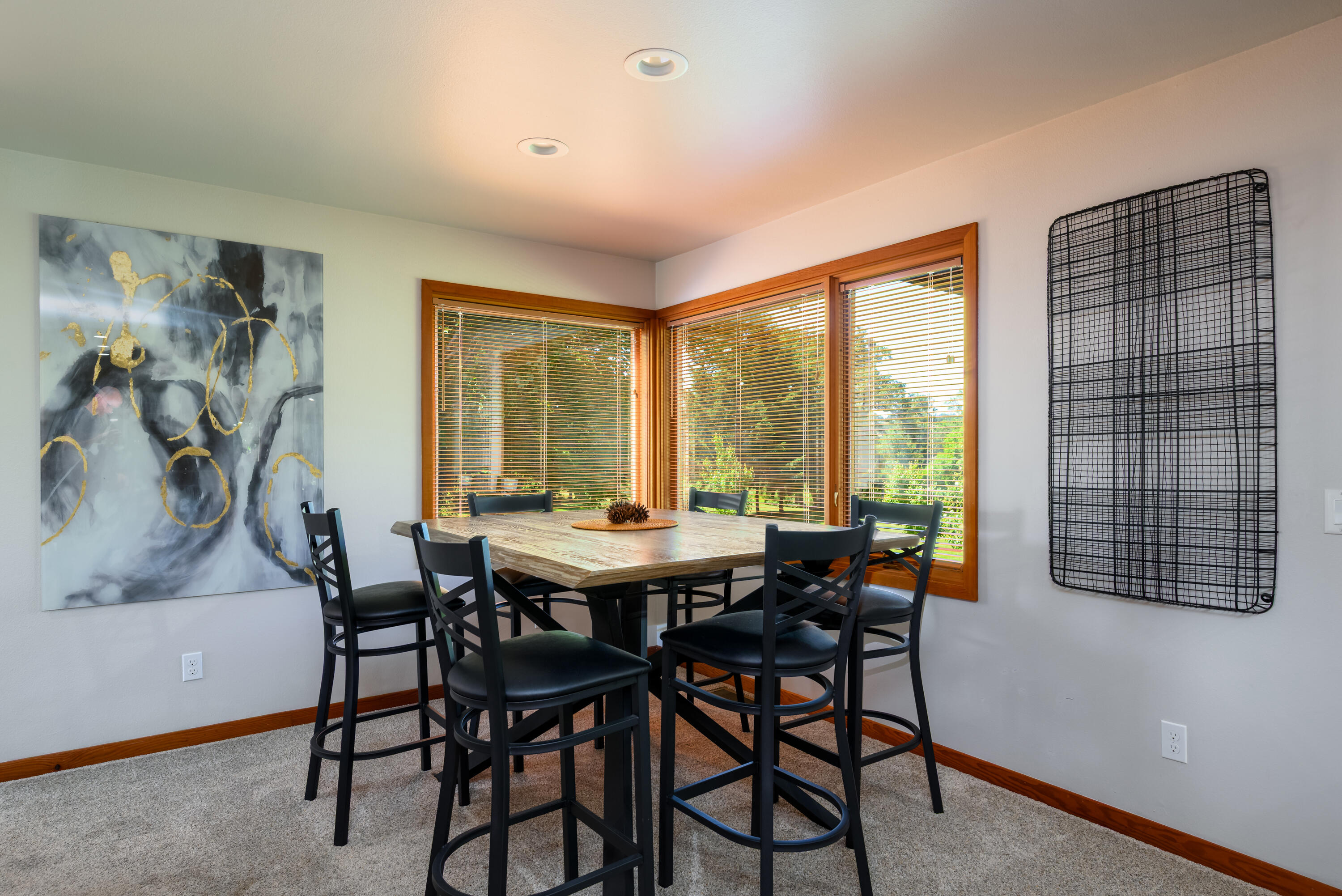 2546 Fisher Road Roseburg, OR 97471 - Photo 15 of 59 a view of a dining room with furniture window and outside view