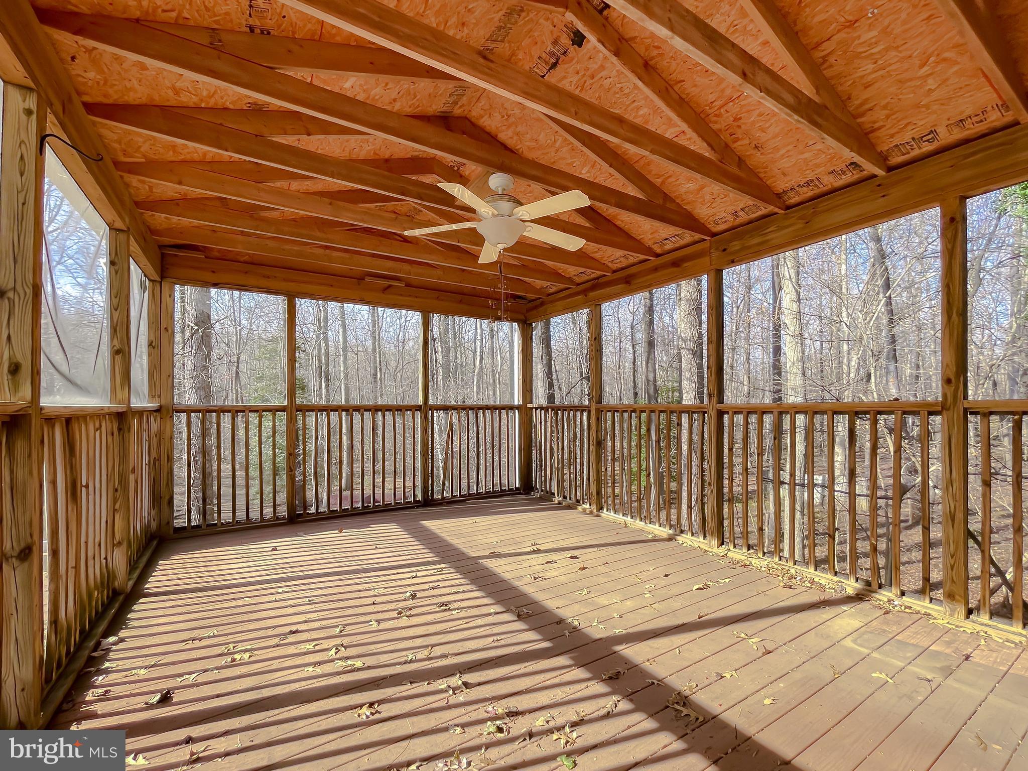 513 Clarks Run Road La Plata, MD 20646 - Photo 34 of 45 a balcony with wooden floor