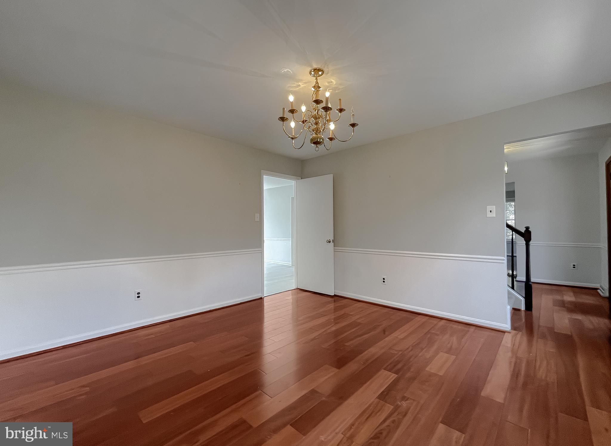 513 Clarks Run Road La Plata, MD 20646 - Photo 8 of 45 wooden floor in an empty room with a window