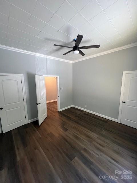 306 White Store Road Wadesboro, NC 28170 - Photo 8 of 24 a view of an empty room with wooden floor and a ceiling fan