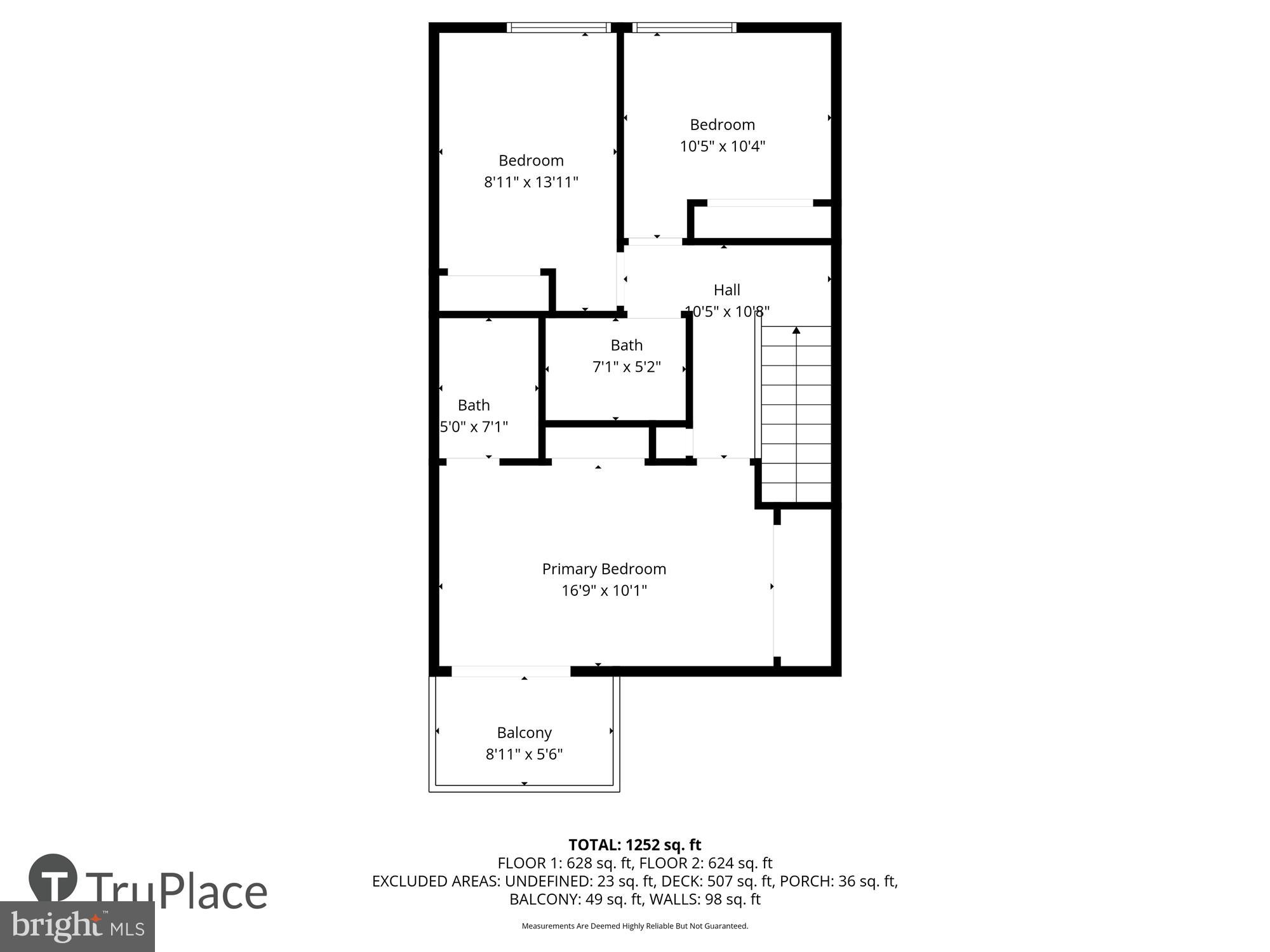 1071 Cedar Ridge Court Annapolis, MD 21403 - Photo 40 of 41 Floorplan - 2nd floor