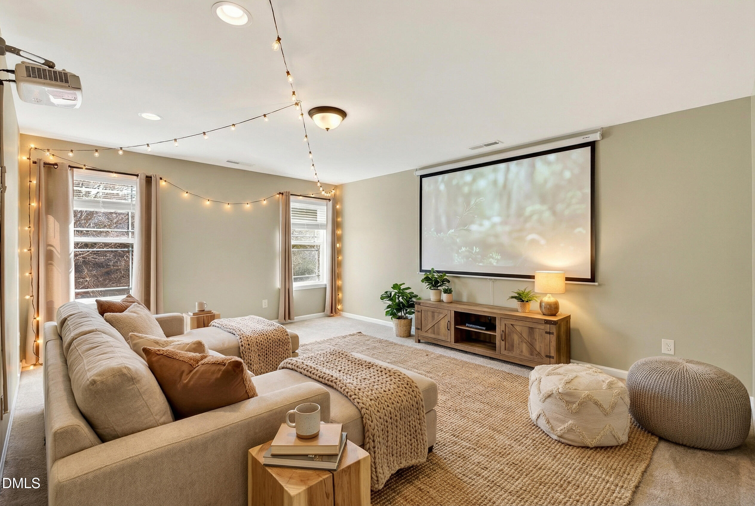 109 Willow View Lane Apex, NC 27539 - Photo 26 of 72 a bedroom with furniture and a large window