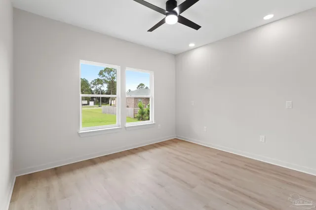 wooden floor in an empty room