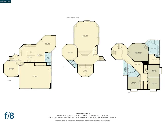 $2,495,000 | 4 Julianna Court, Moraga, CA 94556