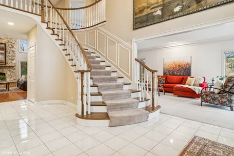 a view of entryway and hall