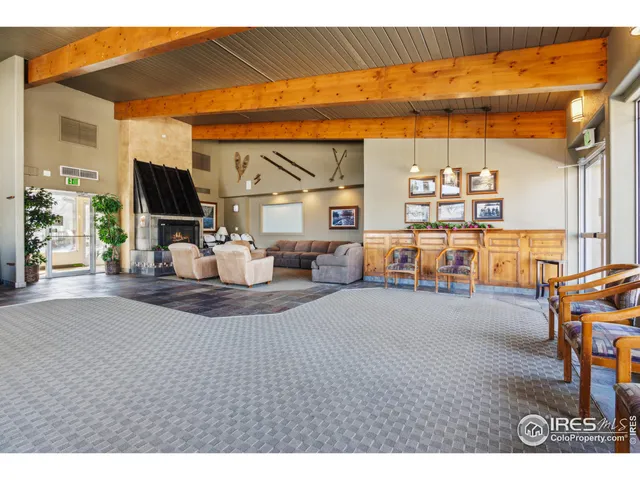 a view of a yard with snow on the road