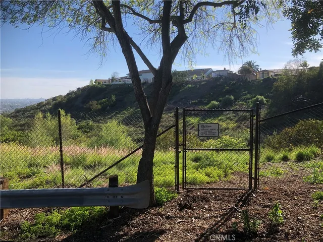 a view of a park from a large window