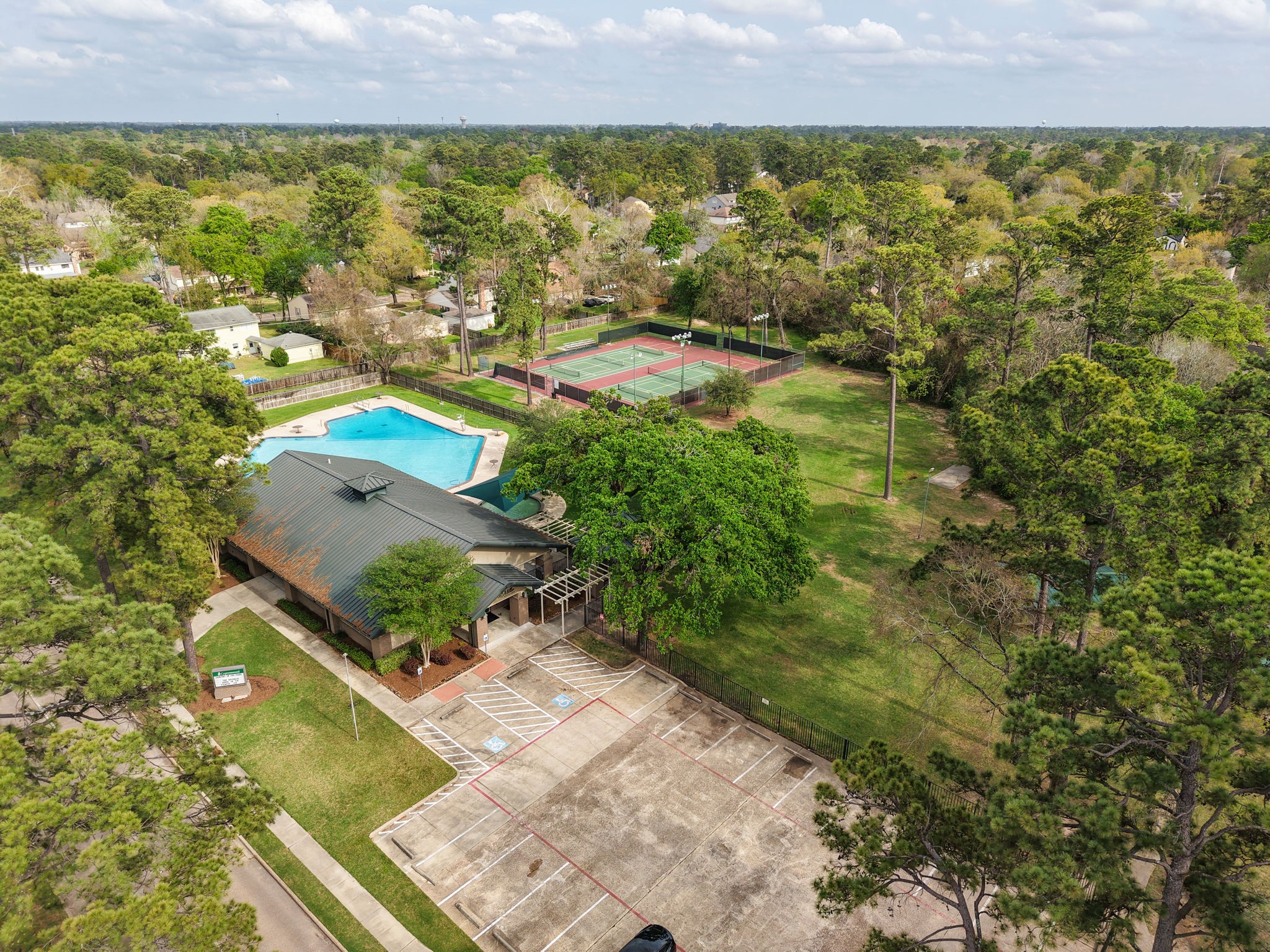 17507 Oxhill Court Spring, TX 77388 - Photo 39 of 44 This is the second clubhouse, with its pool and tennis courts.