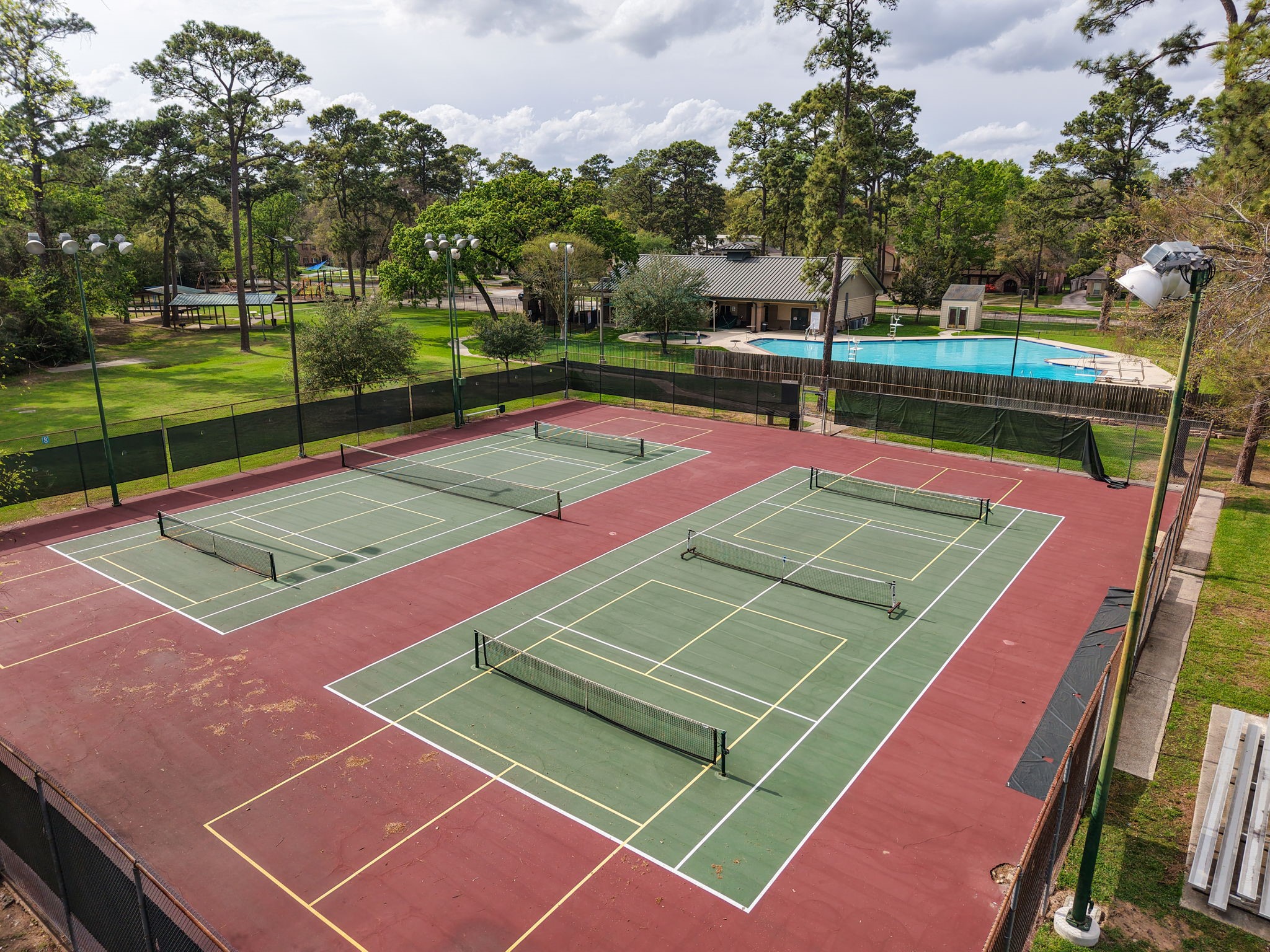 17507 Oxhill Court Spring, TX 77388 - Photo 41 of 44 Anther view of the tennis courts.