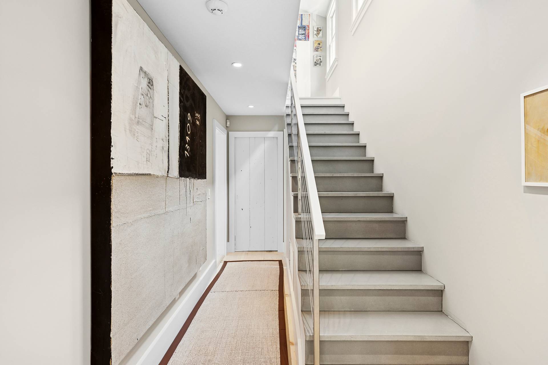 8 Fresh Pond Road Sag Harbor, NY 11963 - Photo 27 of 40 a view of staircase with white walls