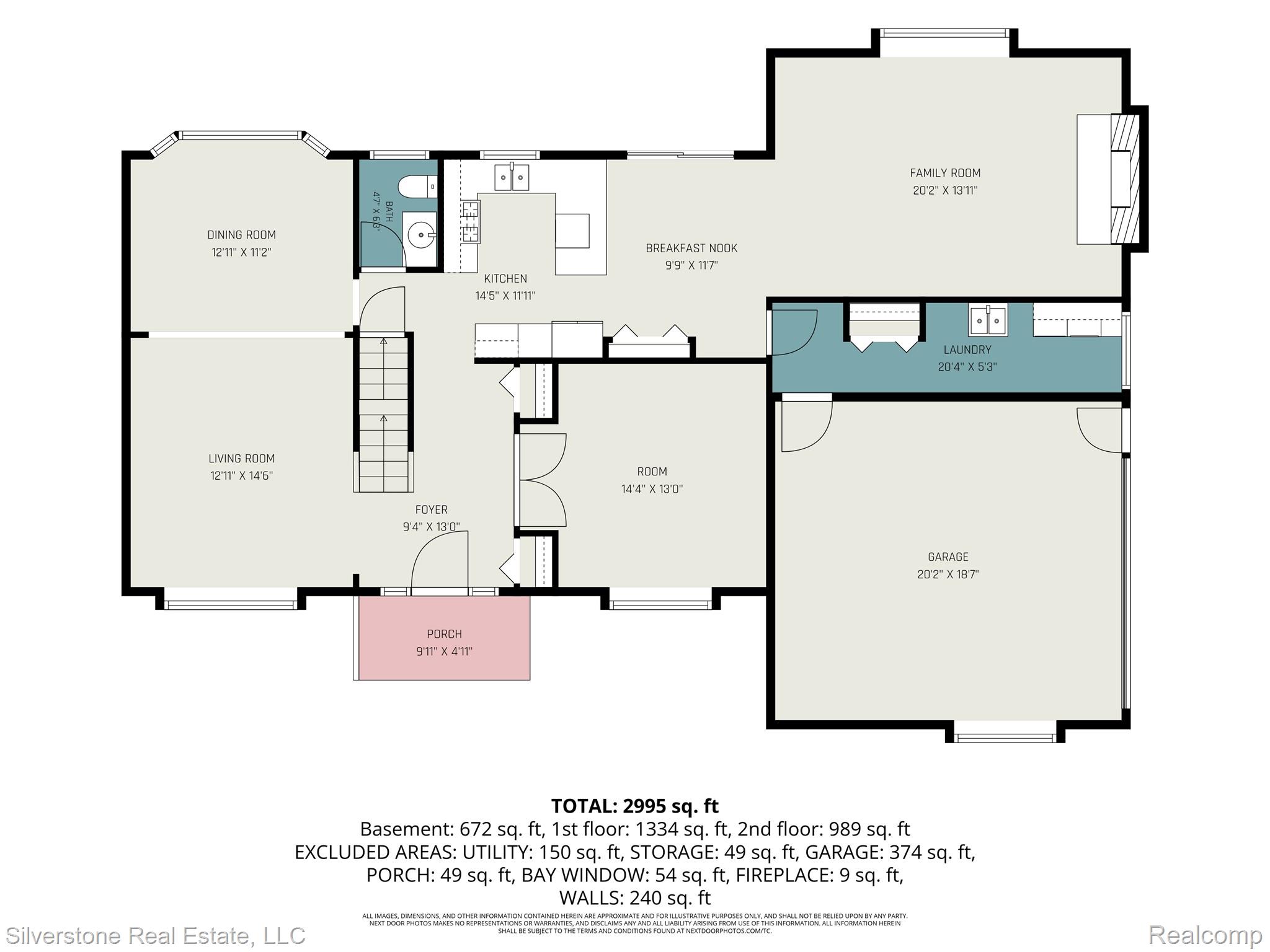 869 Timberline Drive Rochester, MI 48309 - Photo 28 of 29 Floor plan