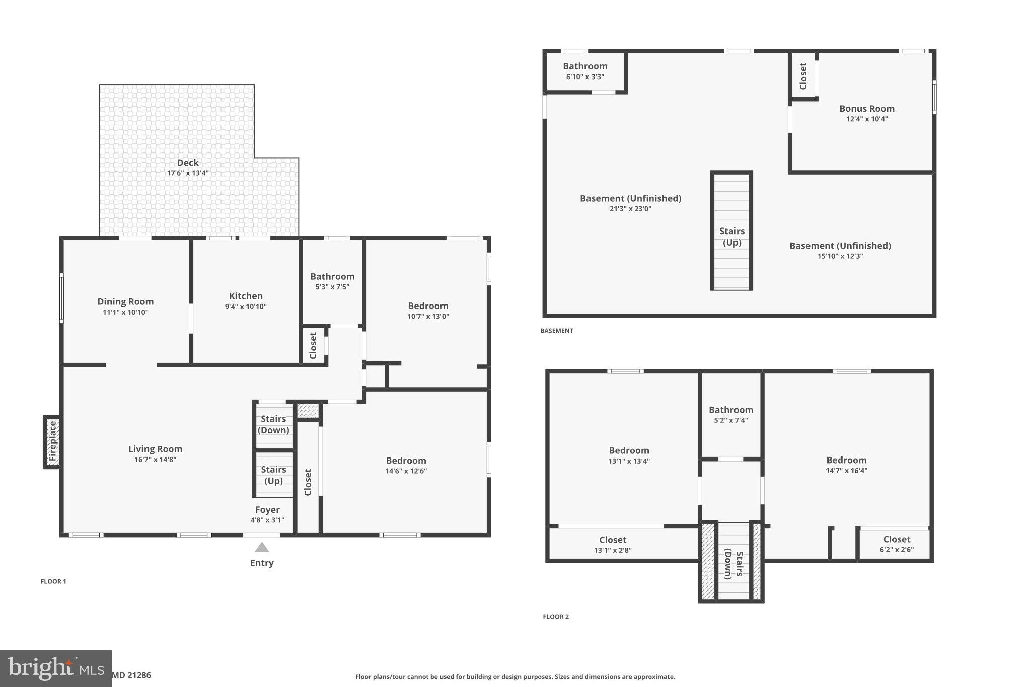 577 Brook Road Towson, MD 21286 - Photo 46 of 49 Spacious home layout with versatile rooms.