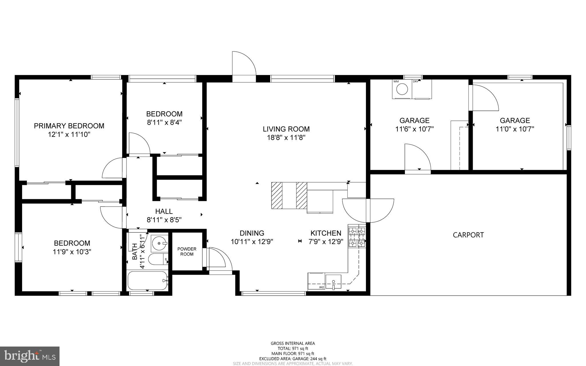 7303 Foxe Place Springfield, VA 22151 - Photo 38 of 38 Floor Plan