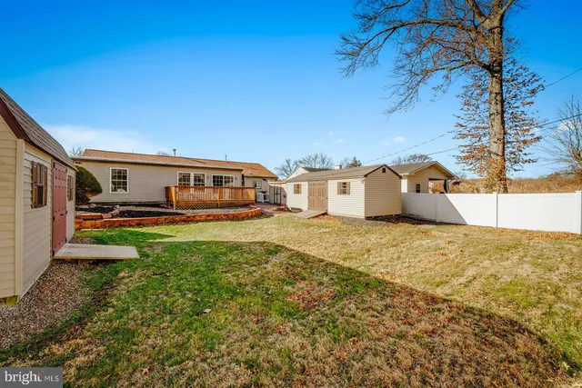 a view of outdoor space with seating