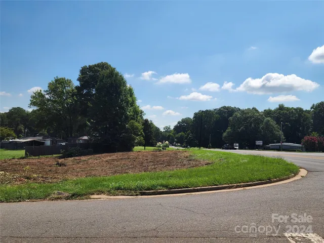 a view of a yard in front of a house
